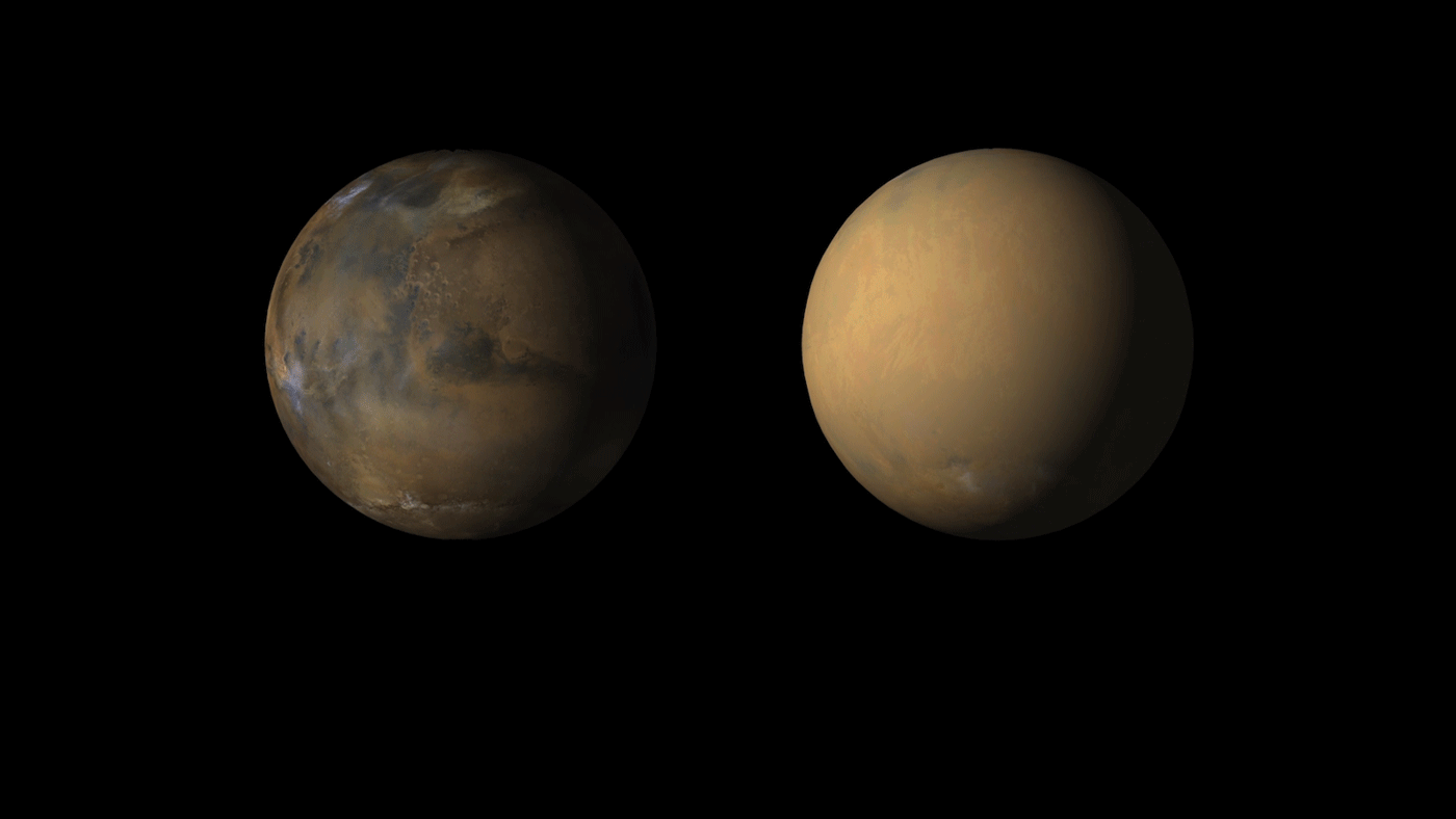 火星沙尘暴有多强？高度达80公里 肆虐数月吸干火星