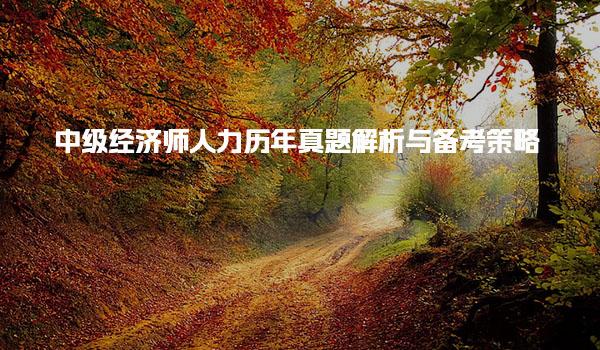 中级经济师人力历年真题解析与备考策略