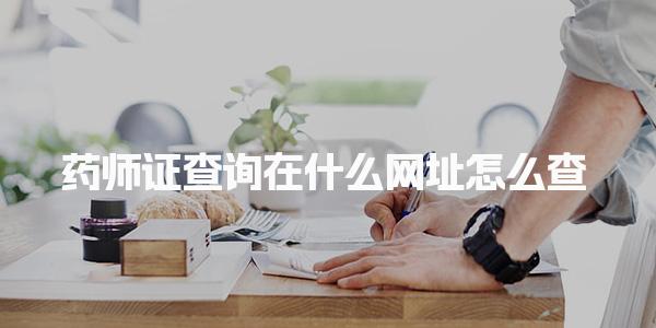 药师证查询在什么网址，怎么查 官方网页查询步骤