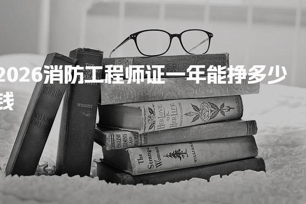 2026消防工程师证一年能挣多少钱 就业前景怎么样