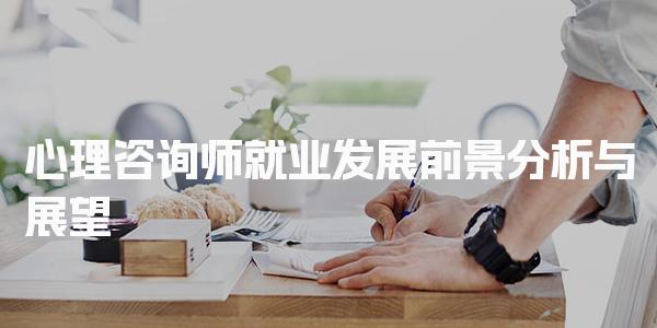 心理咨询师就业发展前景分析与展望 政策环境的支持