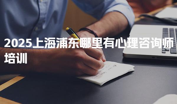 2025上海浦东哪里有心理咨询师培训